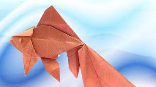 Оригами рыбка пошаговая инструкция