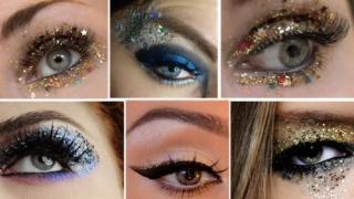 Glitter makeup: how to create?